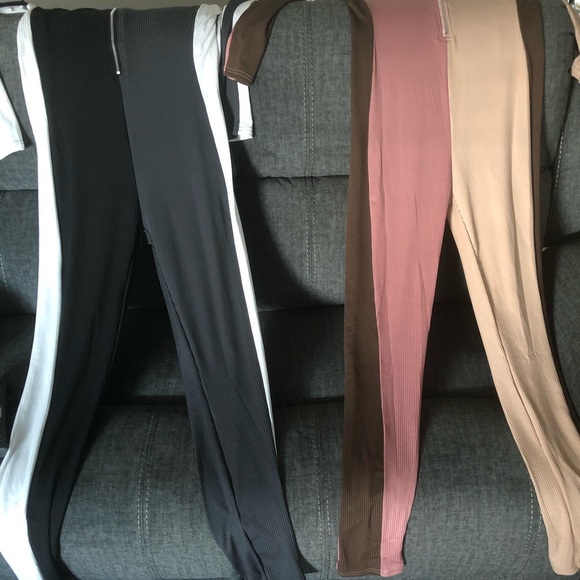 Women’s Colorblock Jumpsuit - Picture 2 of 2